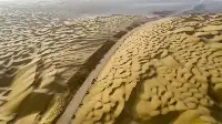 塔克拉瑪幹沙漠突發洪水，300平方公里全是水，地球氣候亂套了？