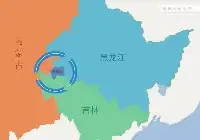 吉林省一個縣，位於三省區的交界處，人口30萬，縣名很多人還讀錯了