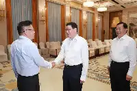 應勇王忠林與TCL創始人、董事長李東生座談
