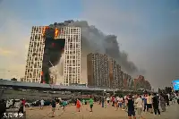 大連凱旋國際大廈著火的原因