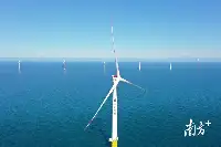 亞洲在運單體容量最大！湛江徐聞海上風電場項目全容量並網