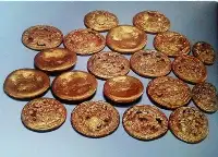 荒原中的金餅：西安磚廠意外挖到219枚金餅，研究發現是王莽遺寶