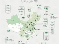 一份中國人吃西瓜的地圖（2021版）