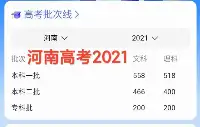 河南2021高考一本線公佈，同一份試卷，比黑龍江一本線高103分！